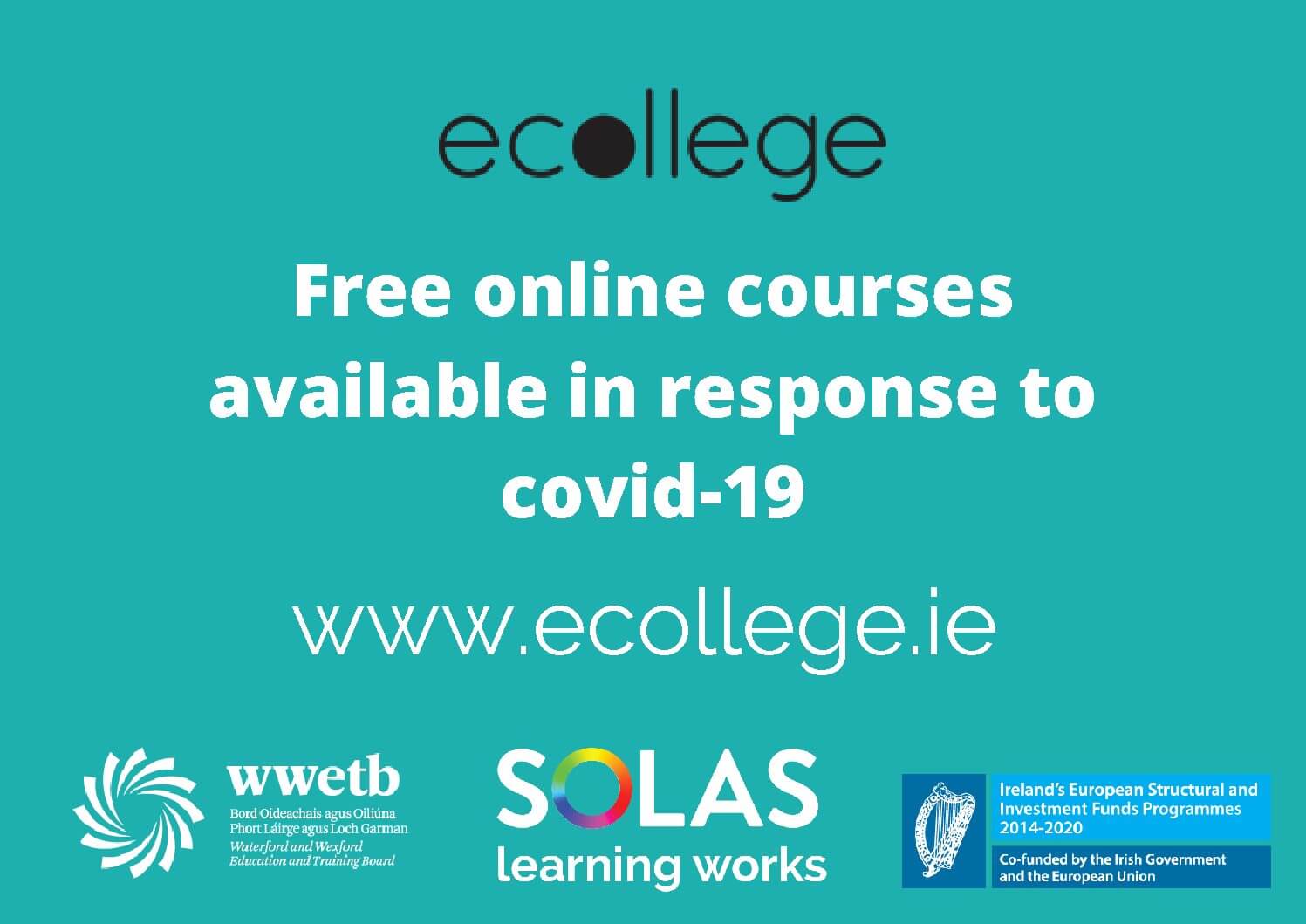 Free online courses available in response to Covid-19