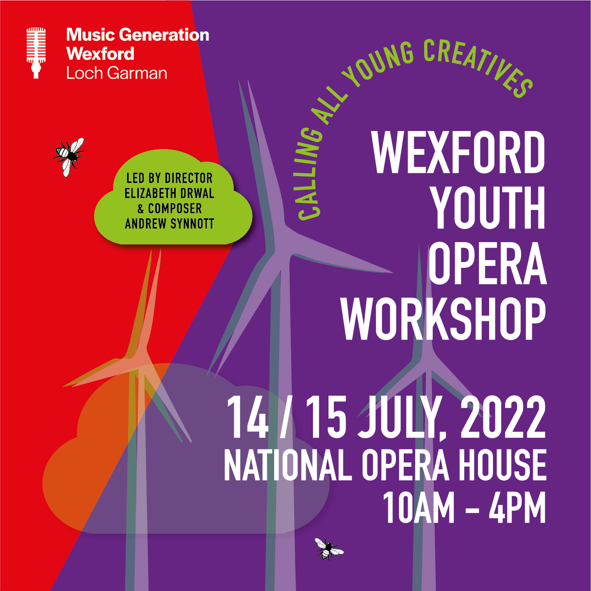 Join Music Generation Wexford’s Youth Opera Workshop