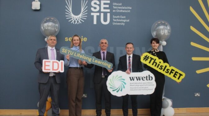 South East Technological University (SETU) and Waterford and Wexford Education and Training Board (WWETB) collaborate to deliver Equality, Diversity and Inclusion masterclass series for WWETB staff