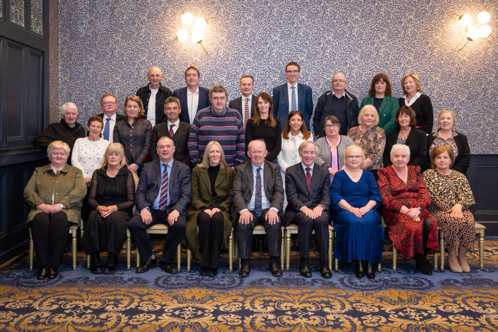 Group of People at a Retirement Event