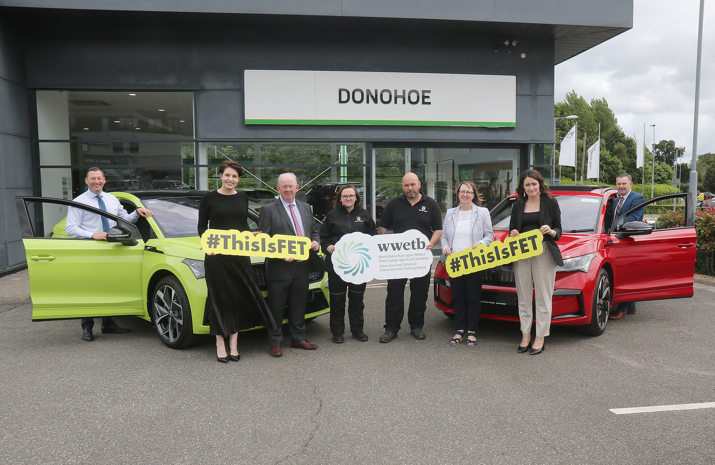 WWETB Female Apprenticeship Scholarship awarded to Donohoe Skoda Motor Mechanic apprentice.