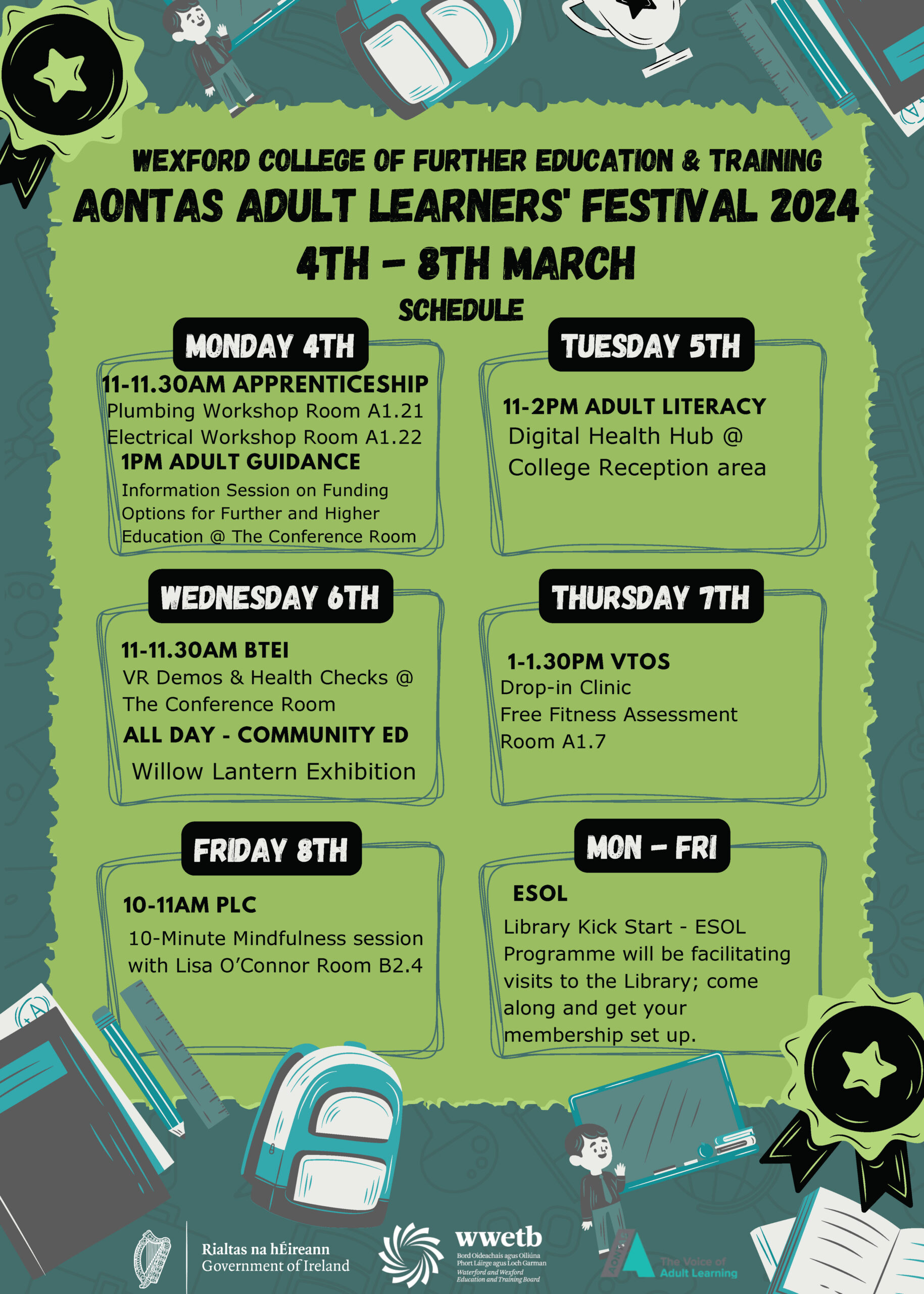 Wexford College of Further Education and Training celebrates Aontas Adult Learners Week