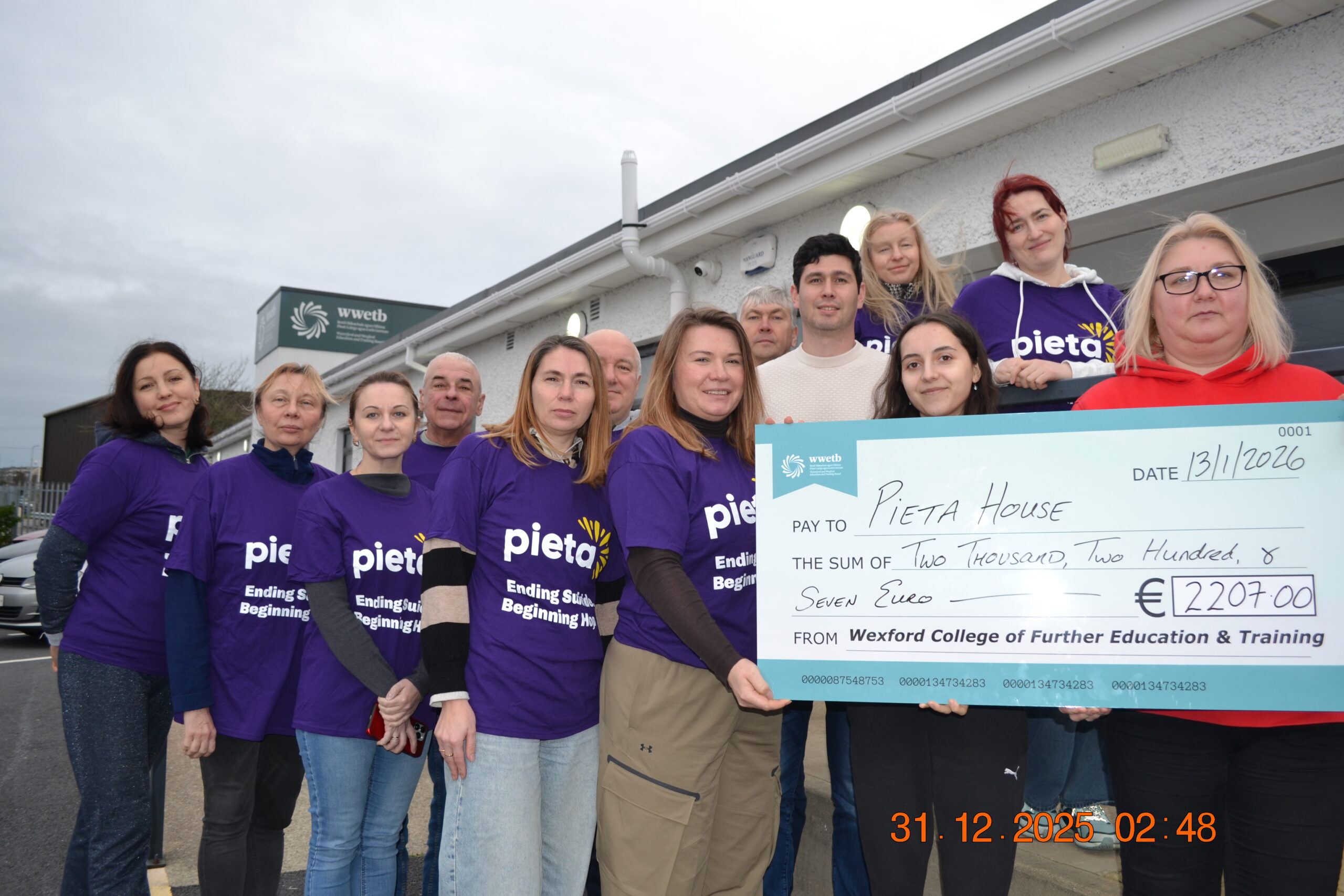 Wexford College of FET Celebrates Pieta Amber Flag Award 2025/2026