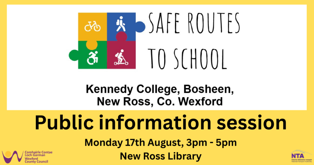 Poster - Safe Routes to School Kennedy College Public Info Session