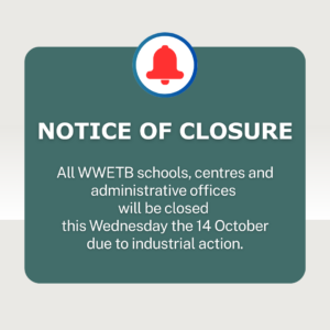 IMPORTANT NOTICE OF CLOSURE